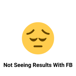 You've been striving to achieve positive results with Facebook advertising, yet you find yourself unable to pinpoint what you're doing wrong. Despite trying everything, nothing seems to be working.